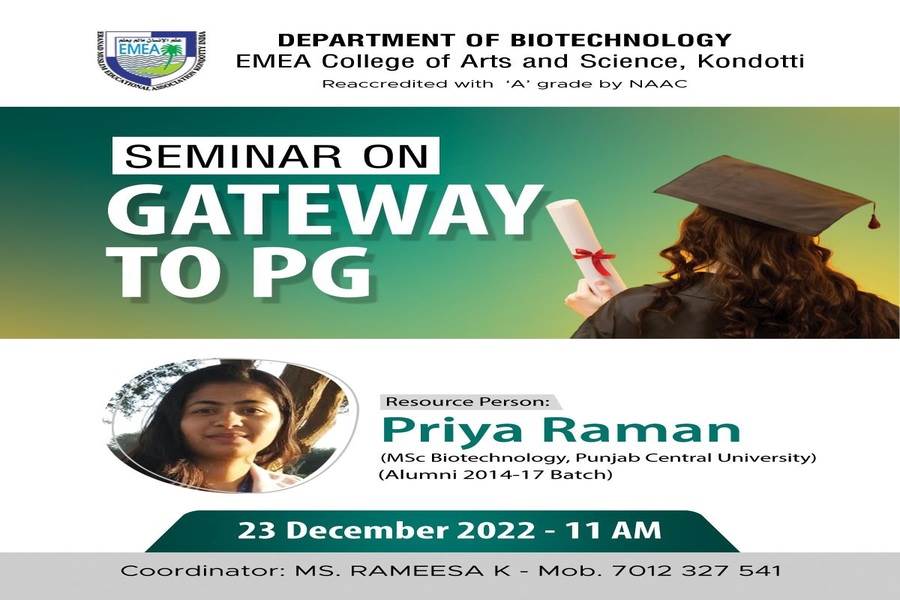 Seminar ON GATEWAY TO PG