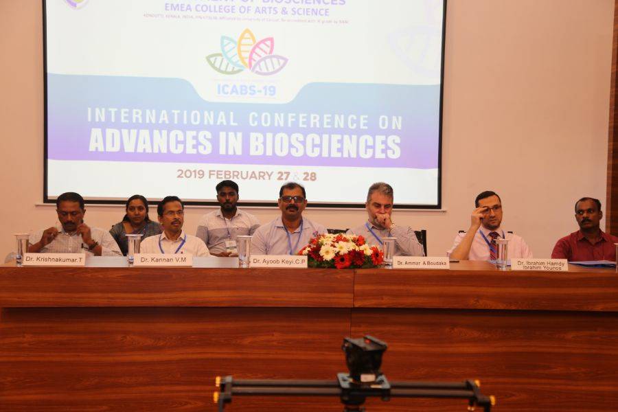 International Seminar On ‘ADVANCES IN BIOSCIENCES’ 23rd And 24th January, 2019.