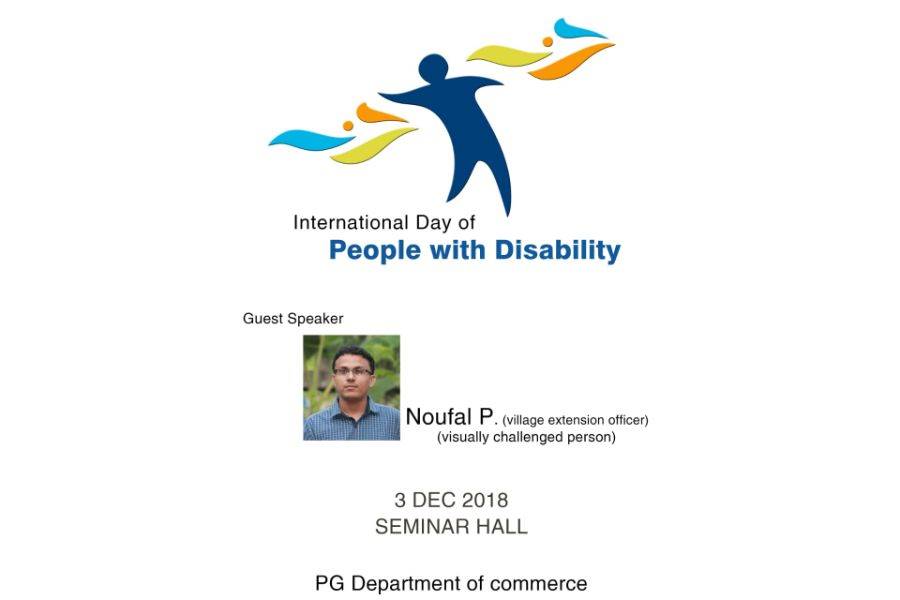 International Disability Day observation