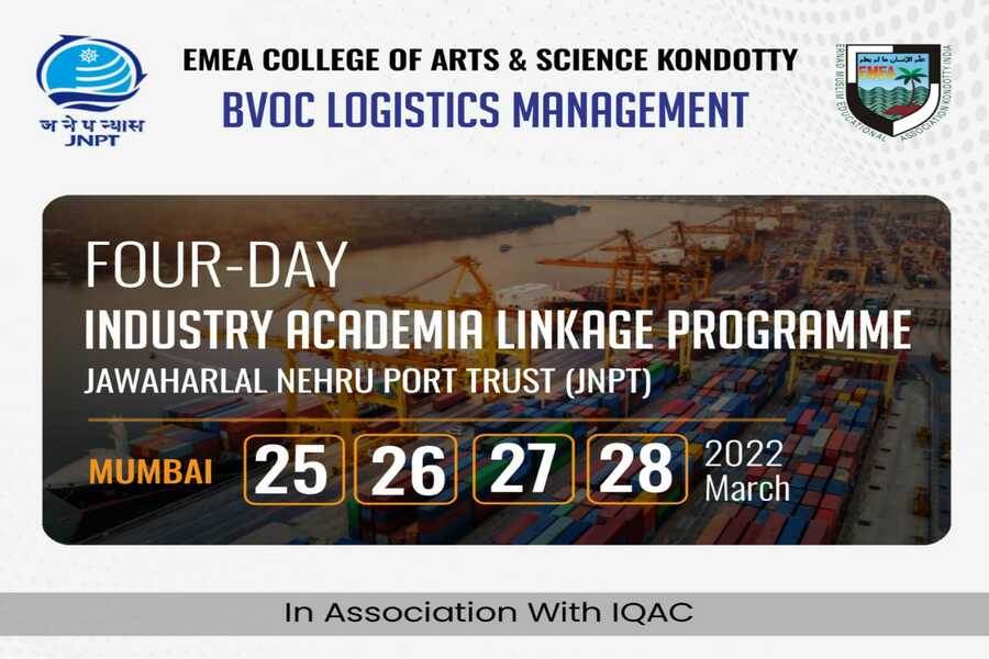 FOUR DAY INDUSTRY ACADEMIA LINKAGE PROGRAMME