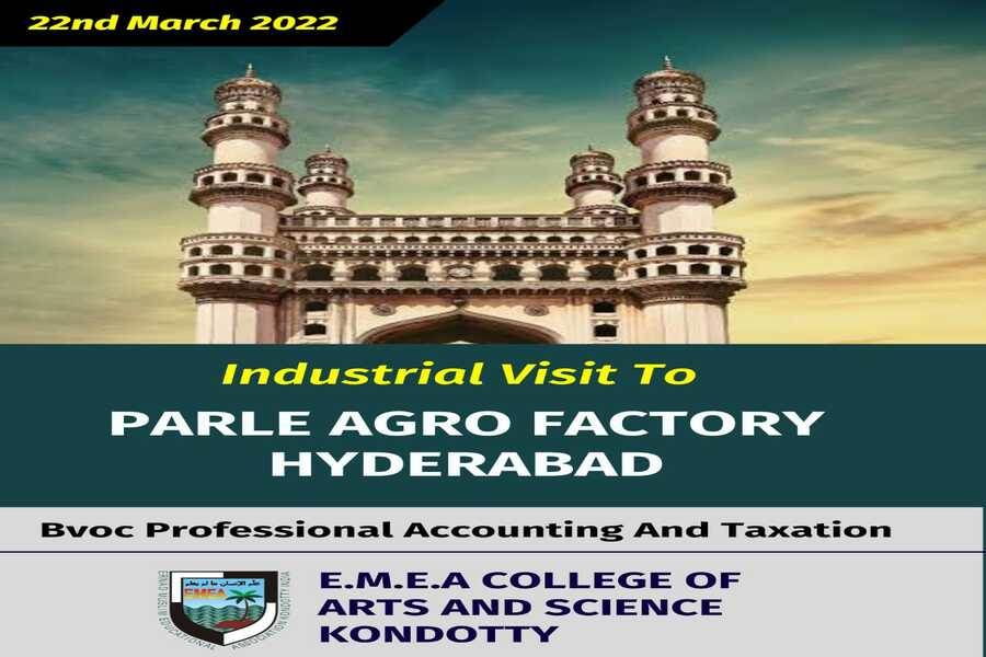 Industrial Visit To PARLE AGRO FACTORY HYDERABAD