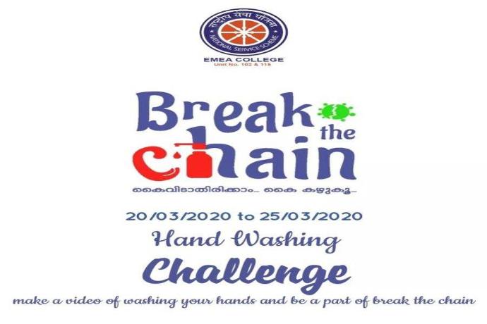 BREAK THE CHAIN HAND WASHING VIDEO CHALLENGE