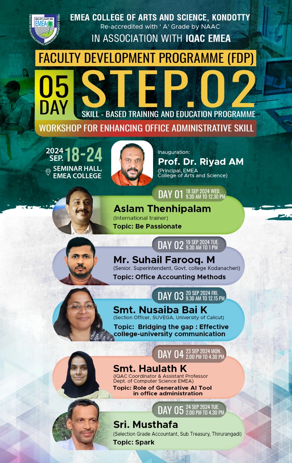 Faculty Development Programme( STEP.02)