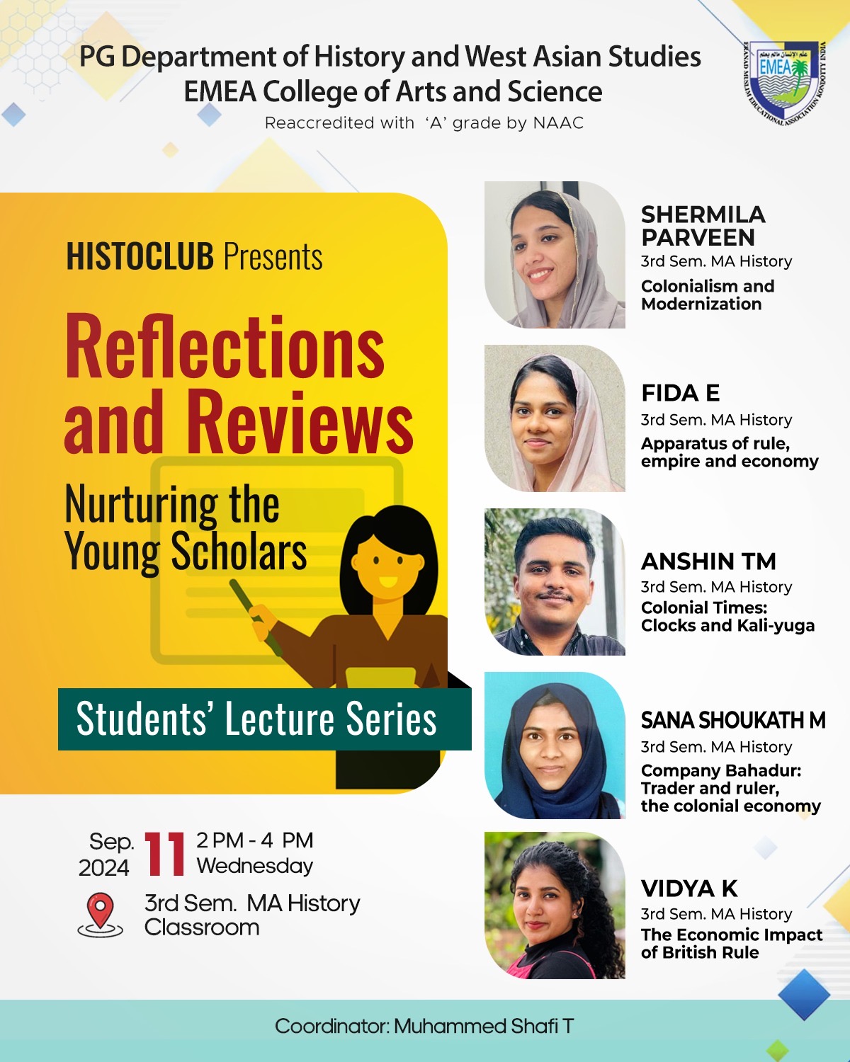 Reflections and Reviews Nurturing the Young Scholars