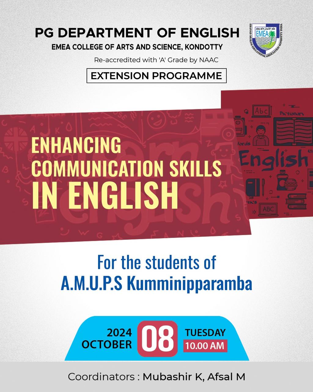 ENHANCING COMMUNICATION SKILLS  IN ENGLISH