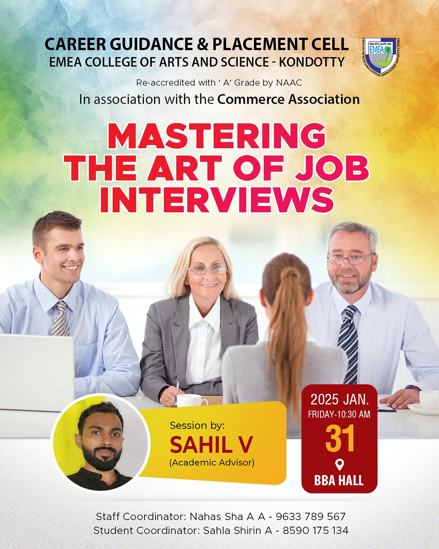 Workshop: "Mastering the Art of Job Interviews"