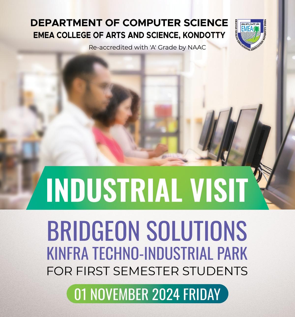 Industrial Visit to Bridgeon Solutions