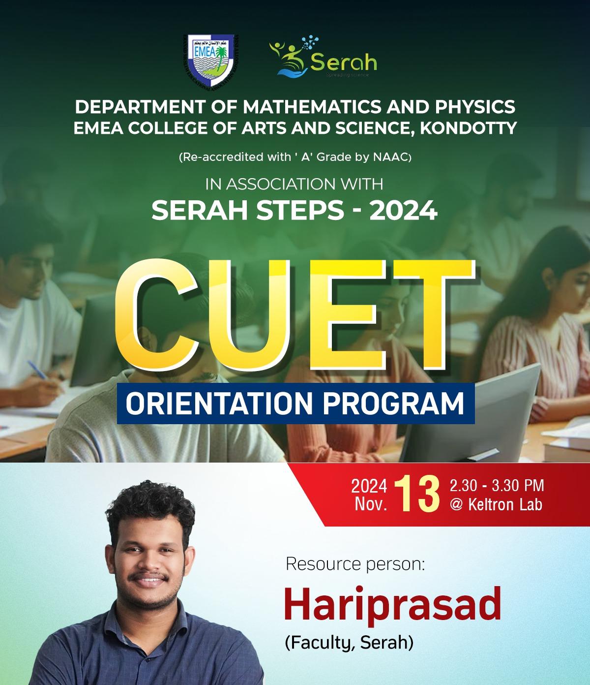 CUET Orientation Program