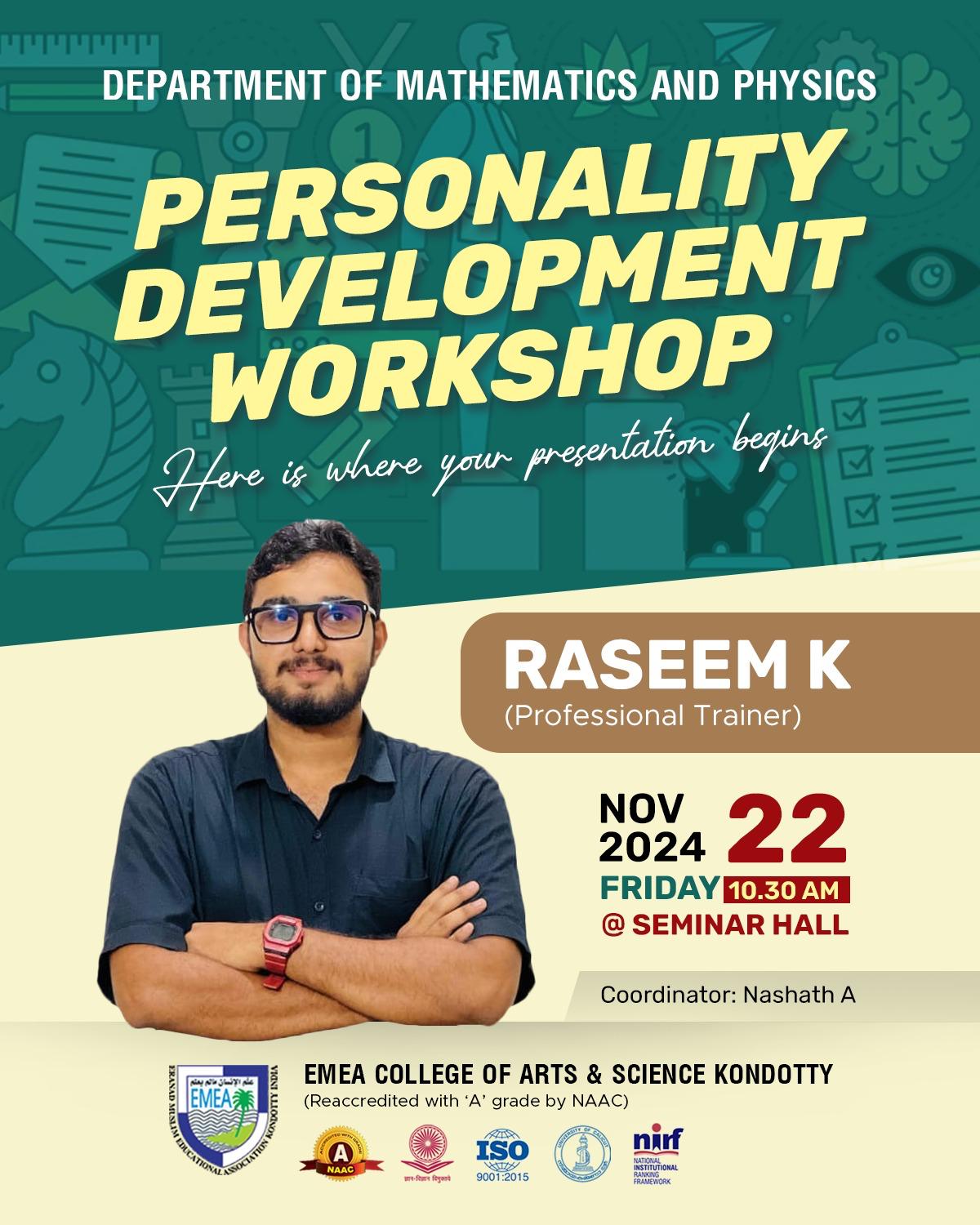 Personality Development Workshop