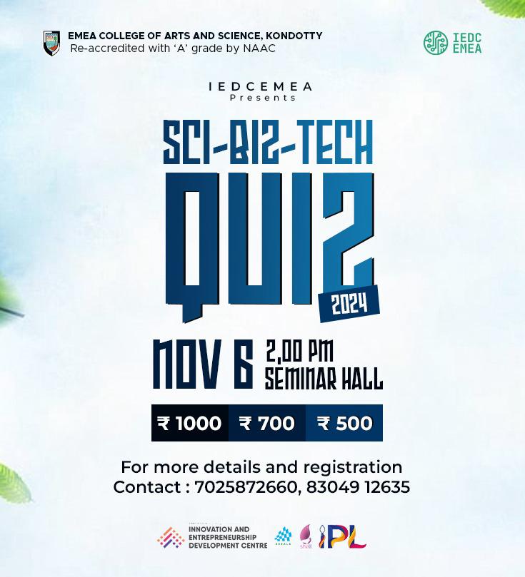 SCI-BI2-TECH Quiz 2024