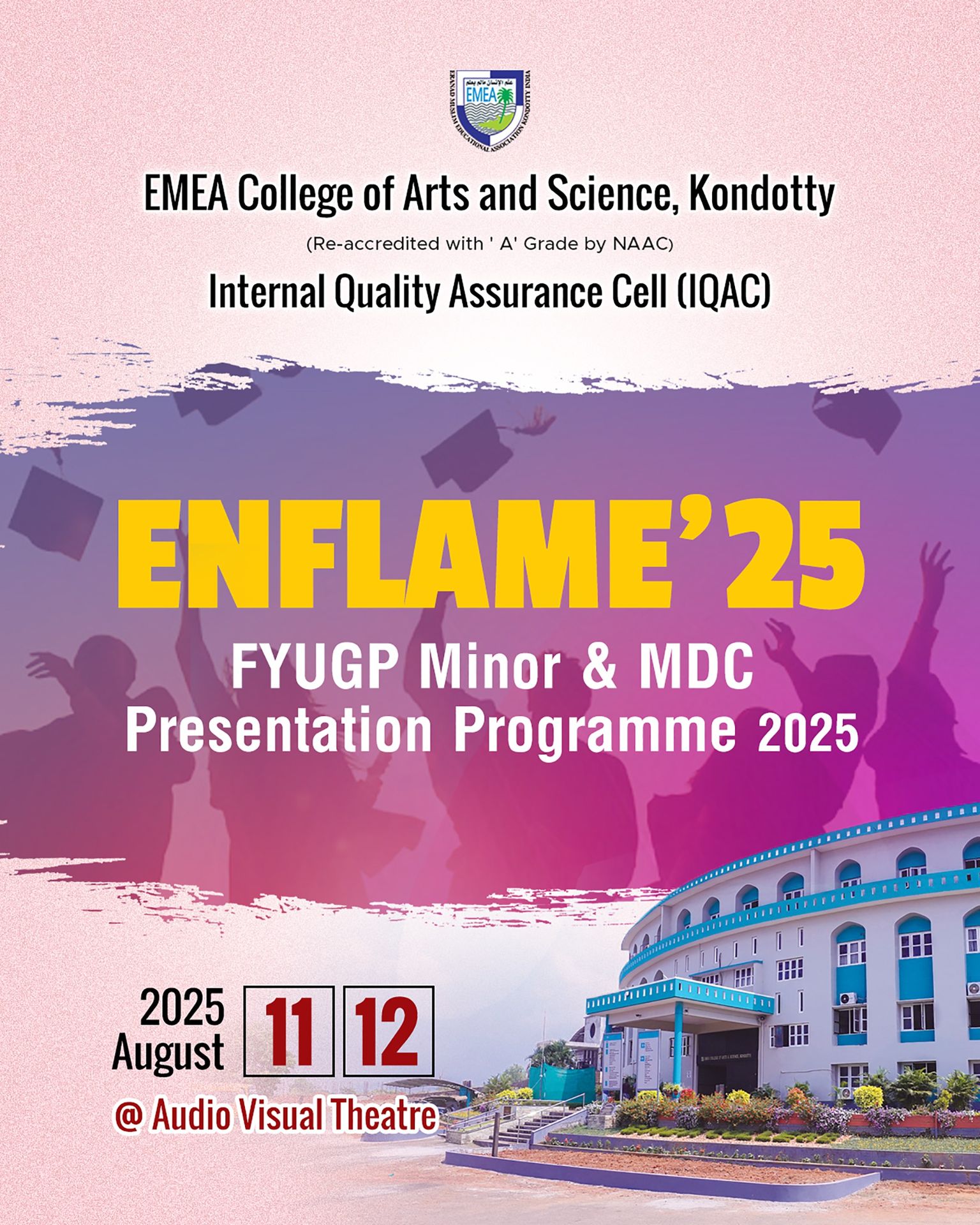 ENFLAME’25 FYUGP Minor & MDC Presentation Programme 2025