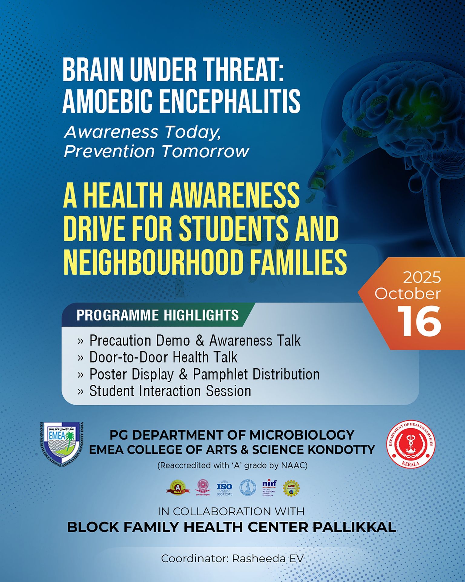 🧠 BRAIN UNDER THREAT: AMOEBIC ENCEPHALITIS