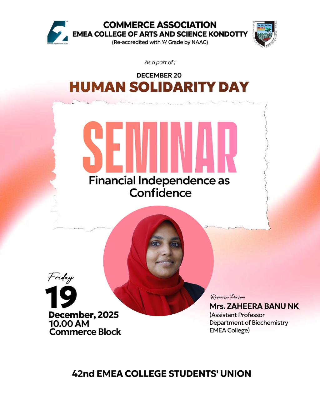 Seminar on Financial Independence