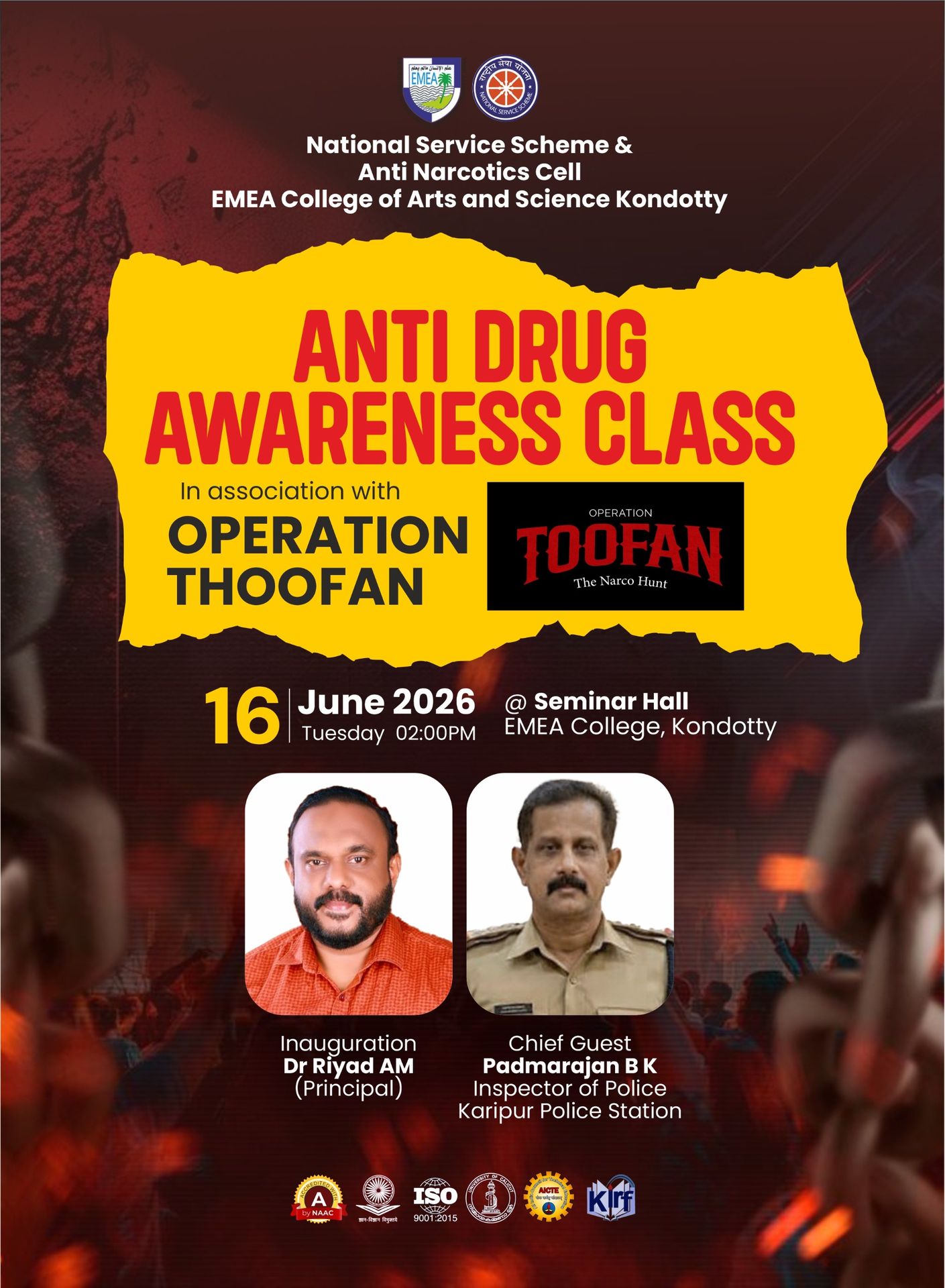 Anti Drug Awareness Class