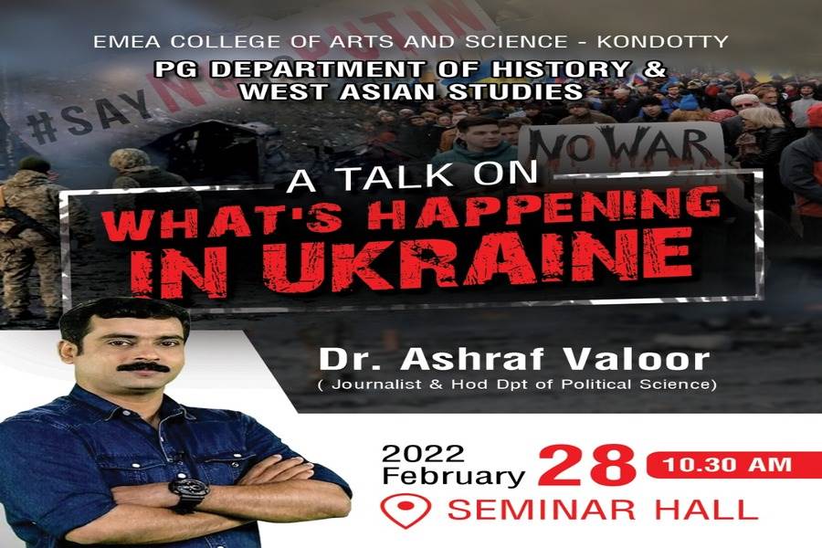 A Talk on Whats Happening in Ukraine